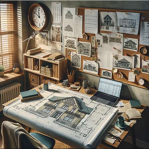 Creating a detailed plan on restoring a historical home