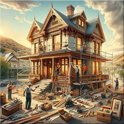 Remodeling an historical home